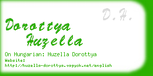 dorottya huzella business card